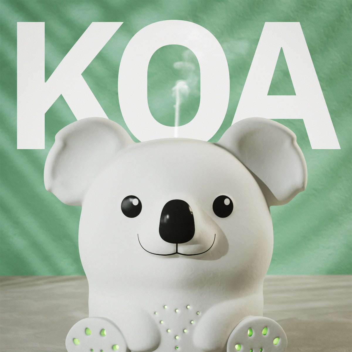 Diffuser ultrasonic Koala animalia 80 ml - Innobiz - wit