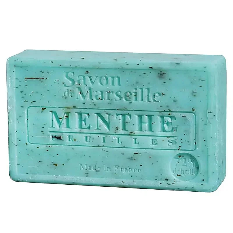 Natuurlijke zeep muntblaadjes - Savon de Marseille - blauw