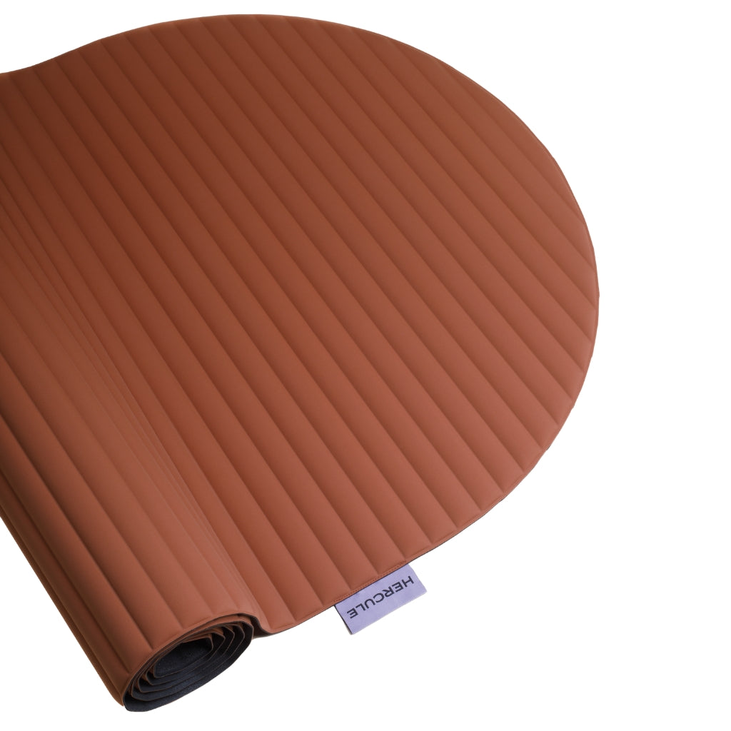 Exercise mat Archy 8 mm - Hercule Studio - terracotta