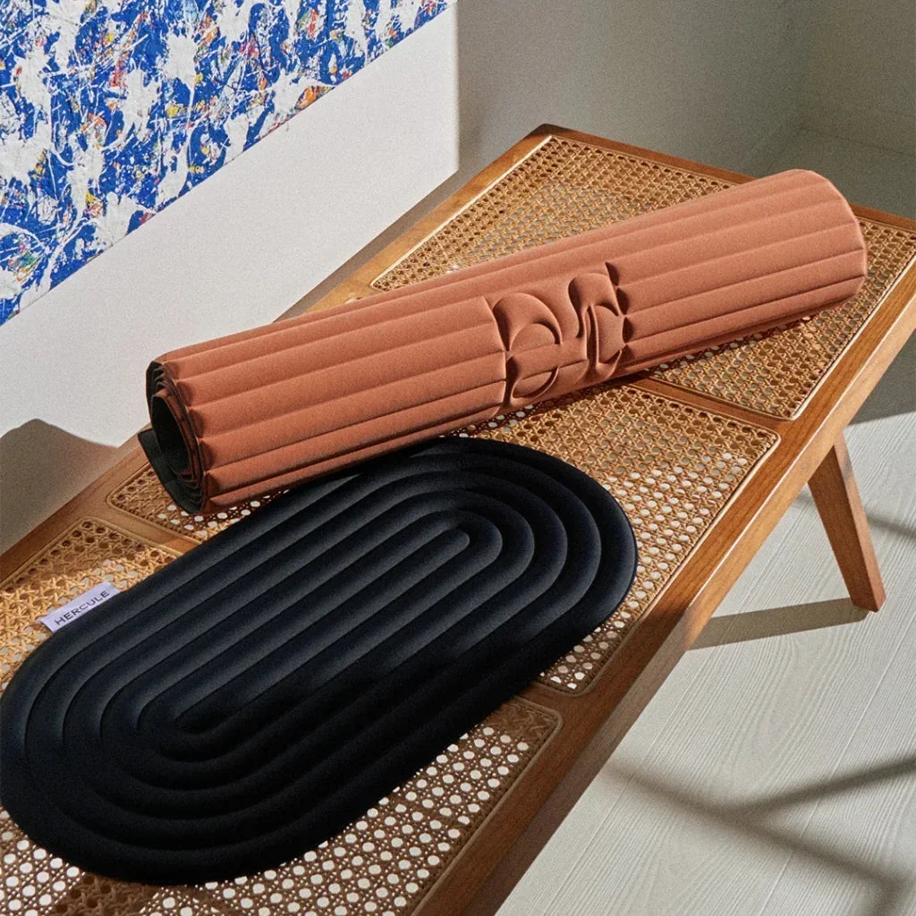 Exercise mat Archy 8 mm - Hercule Studio - terracotta - The Mindfulshop