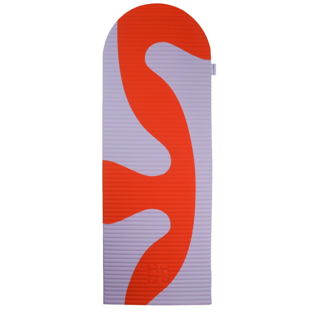 Exercise mat Archy 8 mm - Hercule Studio - axel print