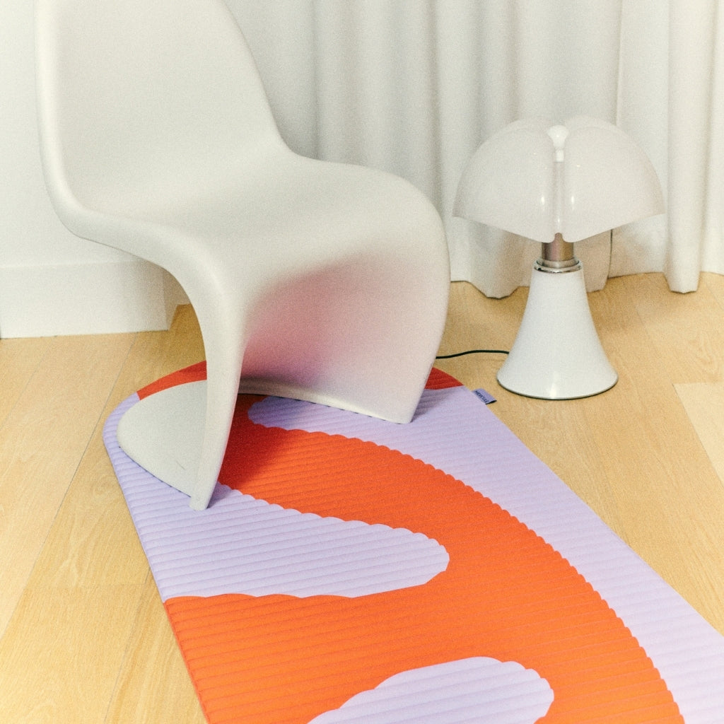 Exercise mat Archy 8 mm - Hercule Studio - axel print
