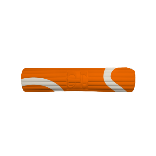 Exercise mat Archy 8 mm - Hercule Studio - bari print orange pop