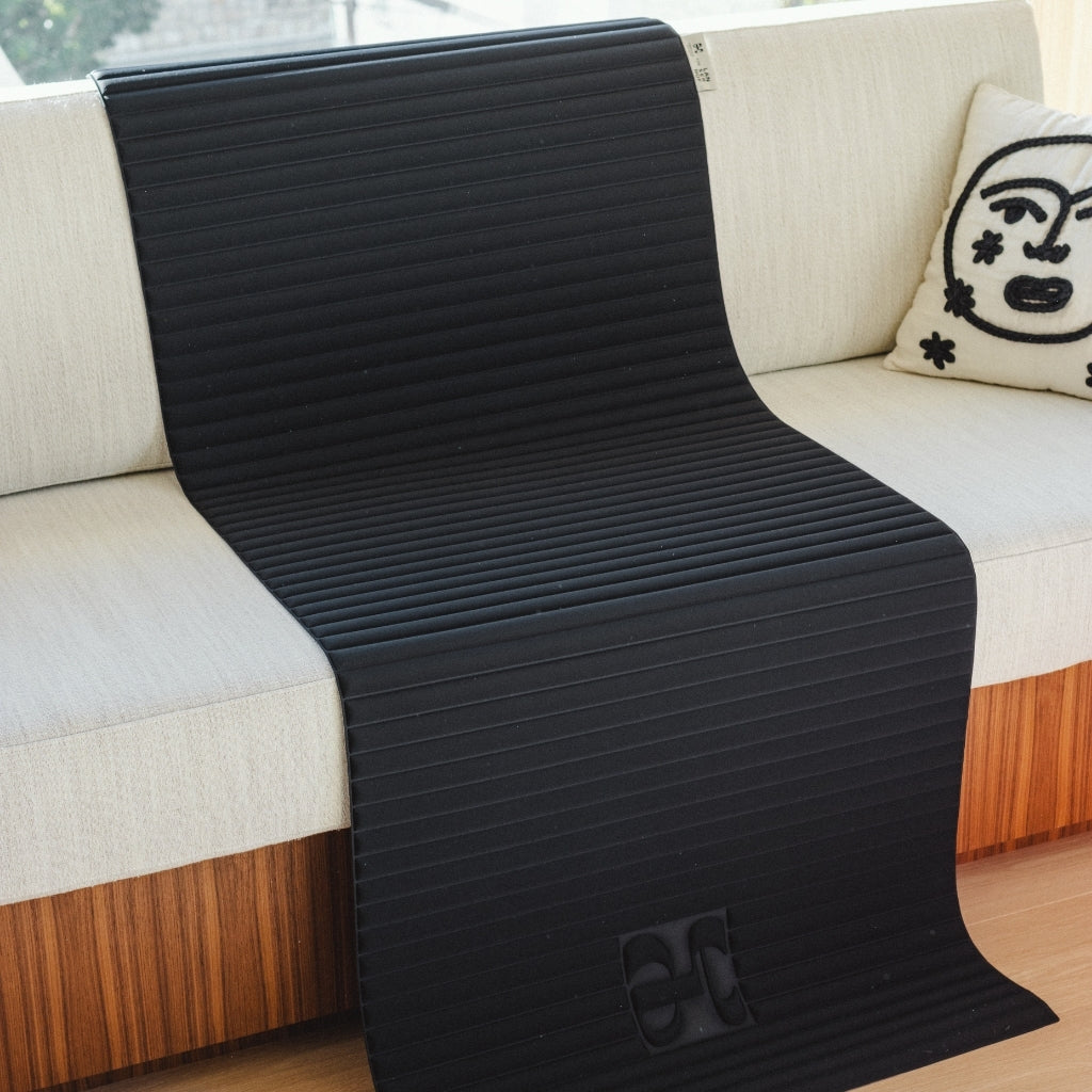 Exercise mat Archy 8 mm - Hercule Studio - midnight black