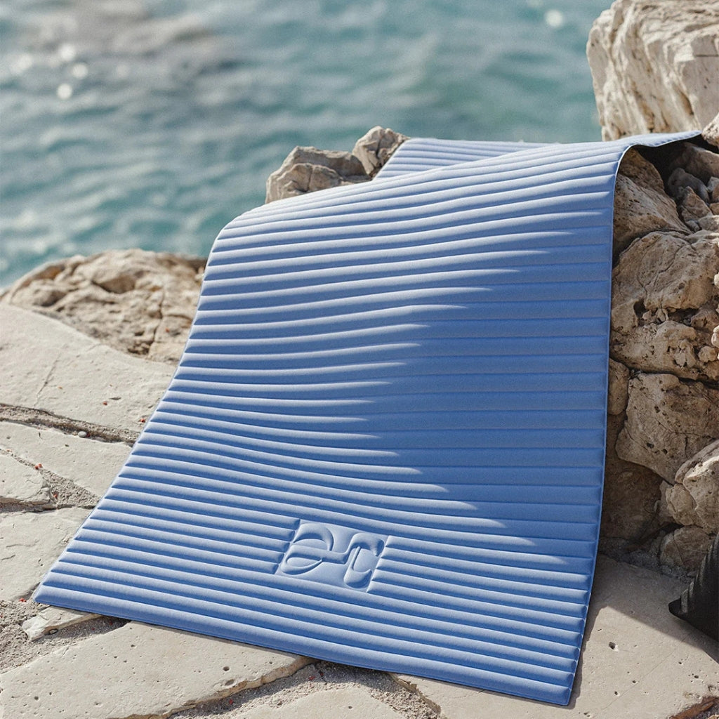 Exercise mat Archy 8 mm - Hercule Studio - blue-jean