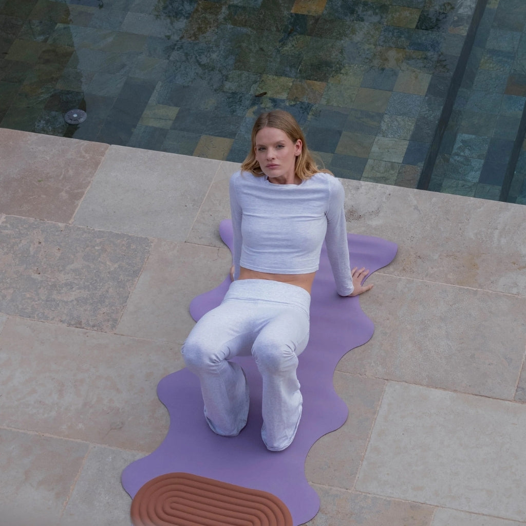 Yogamat Mar 4 mm - Hercule Studio - lavender