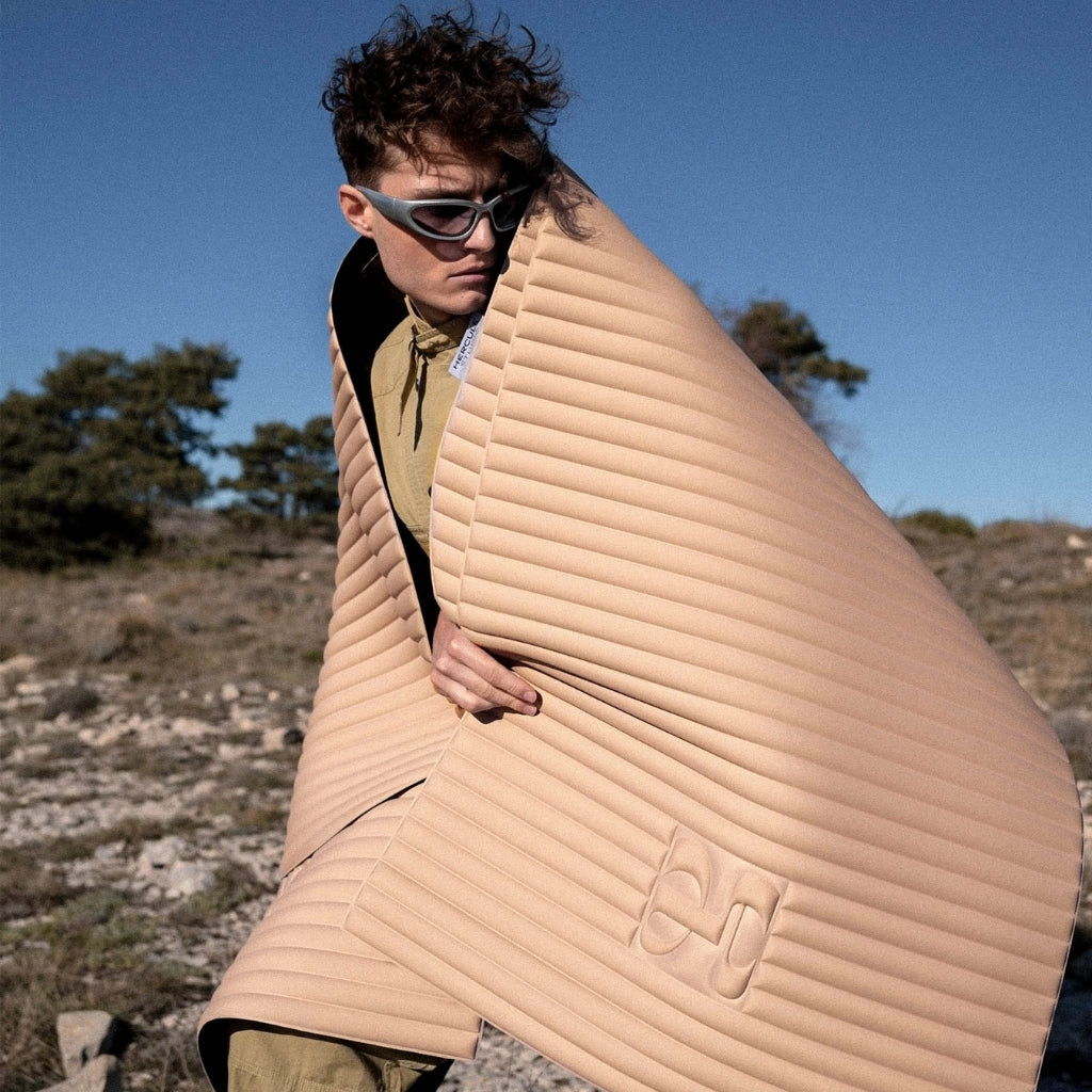 Exercise mat Archy 8 mm - Hercule Studio - dune