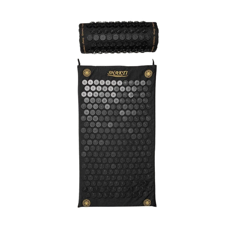 Spijkermat kussen acupressuur original - Shakti - zwart
