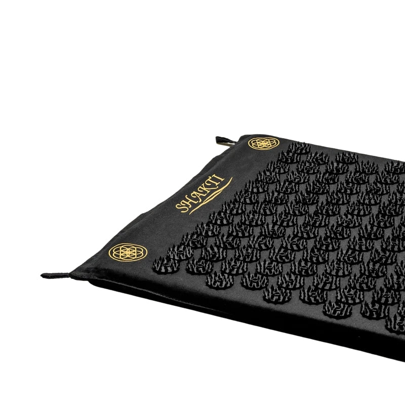 Spijkermat acupressuur original - Shakti - zwart