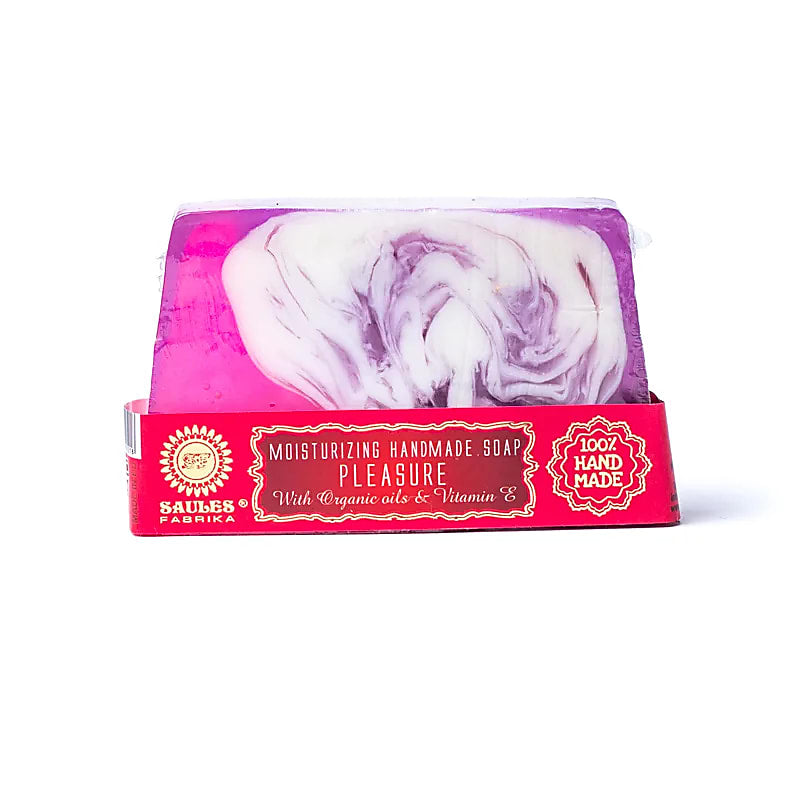 Natuurlijke handgemaakte zeep pleasure - Saules Fabrika - multicolor