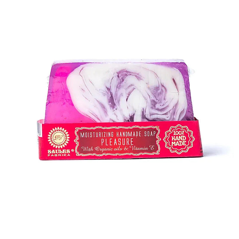 Natuurlijke handgemaakte zeep pleasure - Saules Fabrika - multicolor