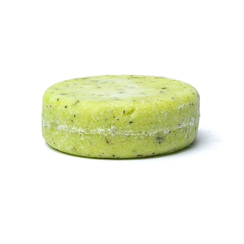 Natuurlijke shampoo bar mojito - droog haar - Saules Fabrika