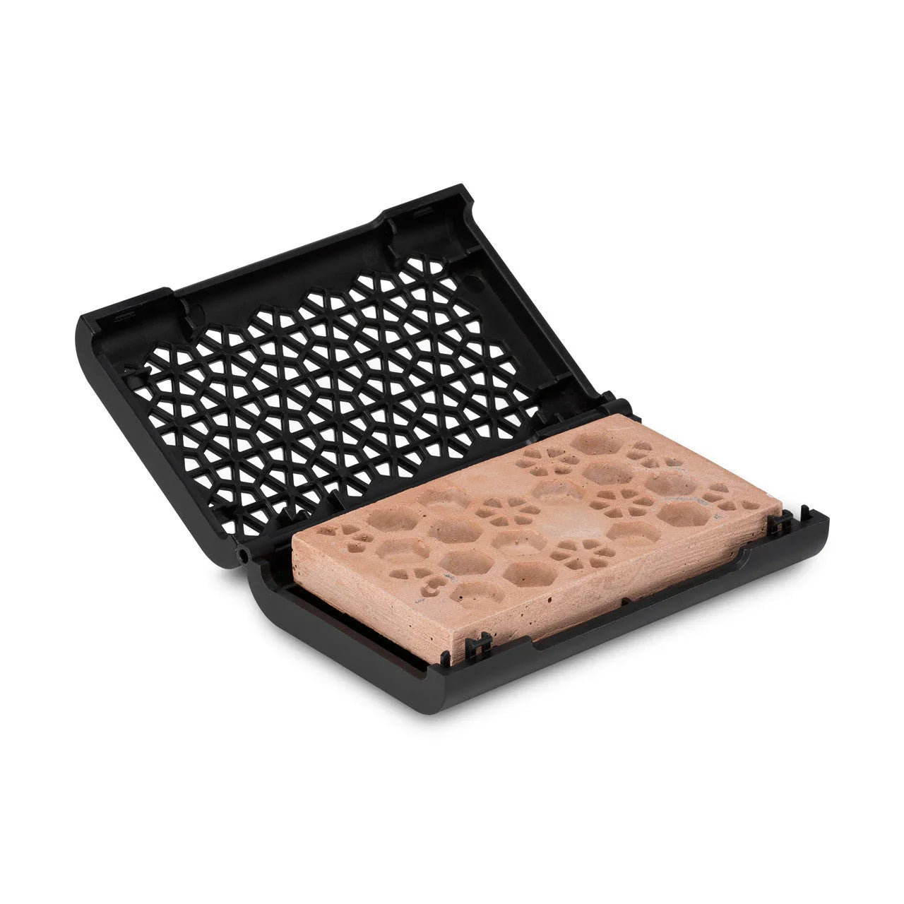 Auto diffuser Puccini lavasteen vent clip - Serene House - zwart