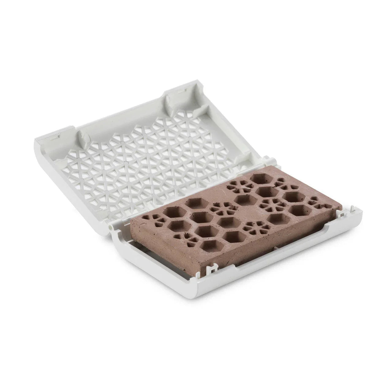 Auto diffuser Puccini lavasteen vent clip - Serene House - wit