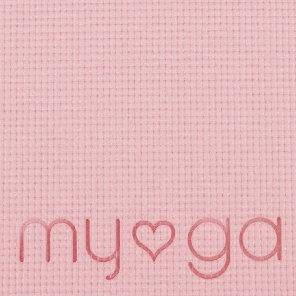 Yogamat basic 4mm - Myga - dusty pink