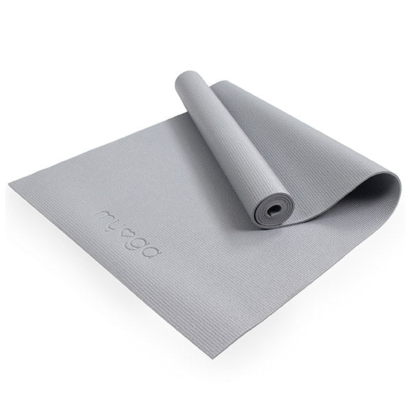 Yogamat basic 4mm - Myga - grijs