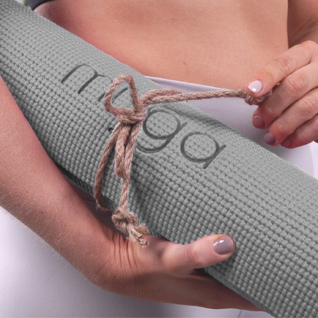 Yogamat basic 4mm - Myga - grijs