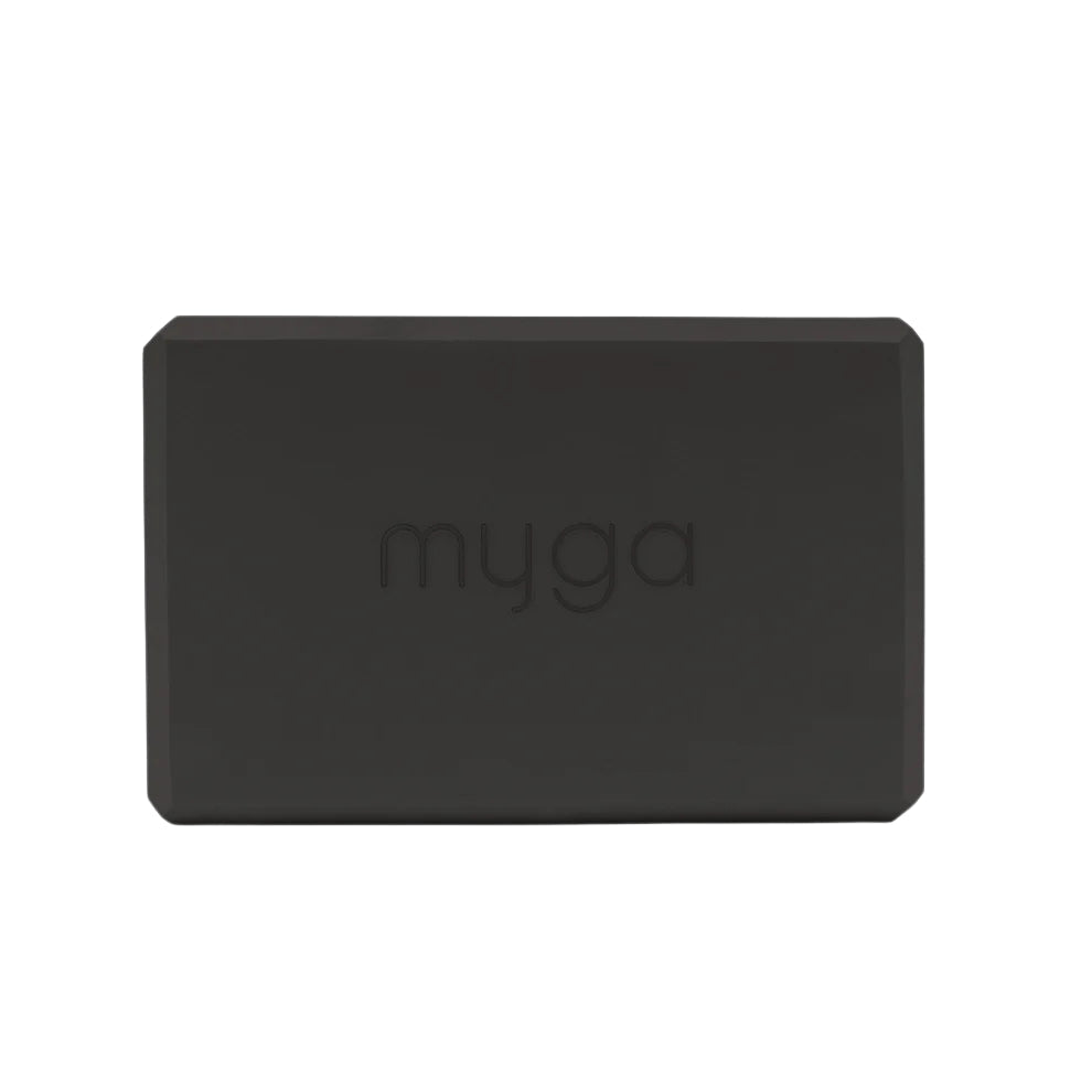 Yogablok foam - Myga - zwart