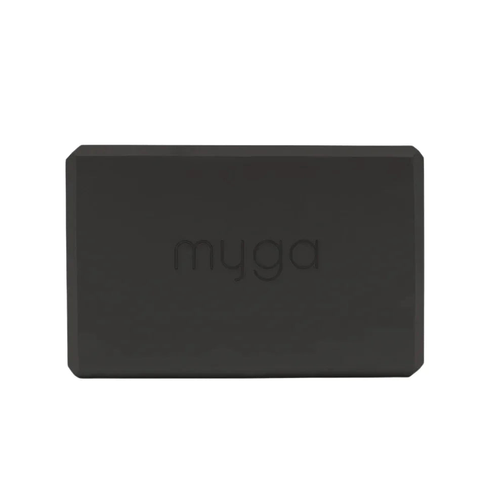 Yogablok foam - Myga - zwart