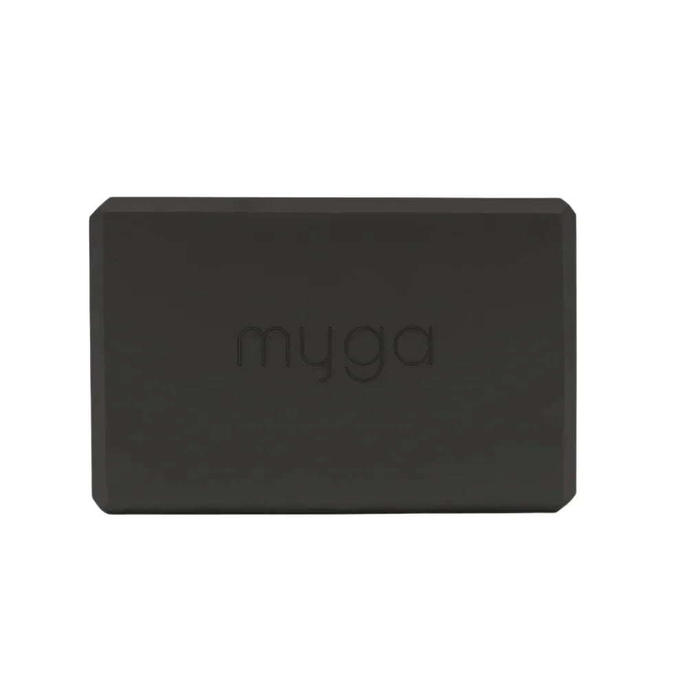 Yogablok foam - Myga - zwart