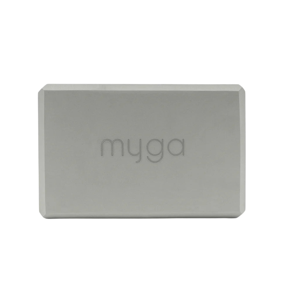 Yogablok foam - Myga - grijs