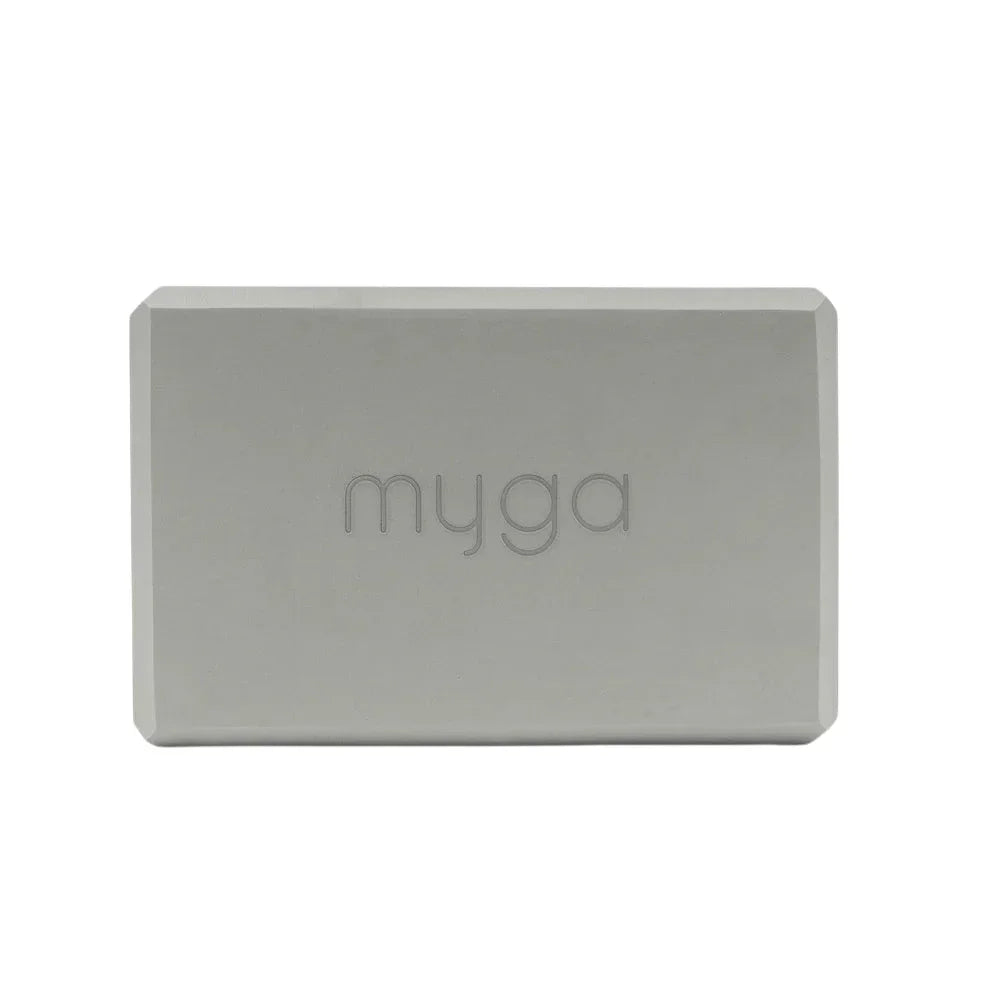 Yogablok foam - Myga - grijs