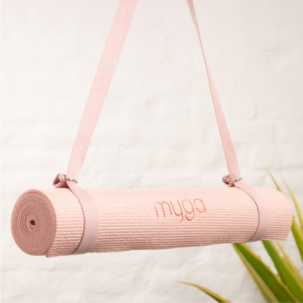 Yogariem en draagriem 2 in 1 - Myga - roze