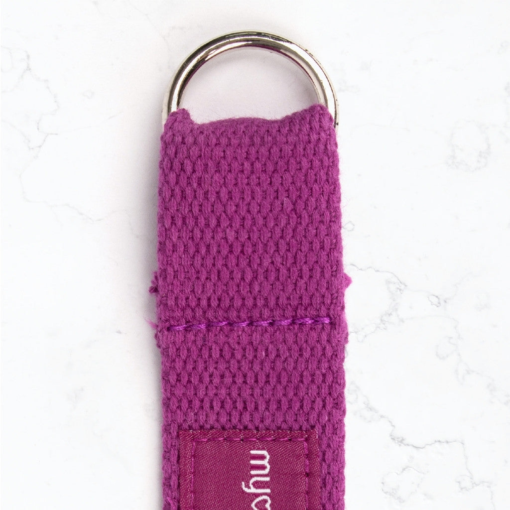 Yogariem en draagriem 2 in 1 - Myga - plum