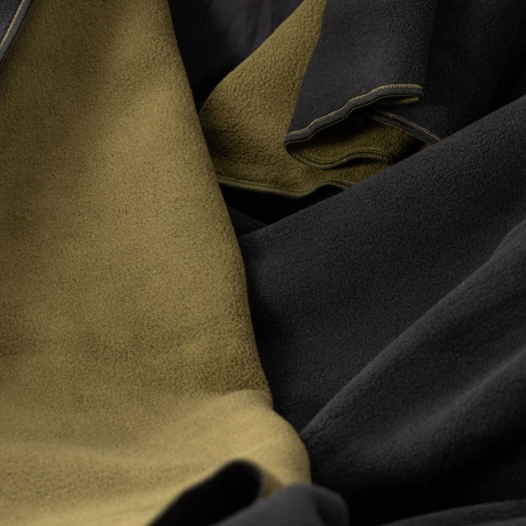 Yogadeken fleece - Myga - zwart