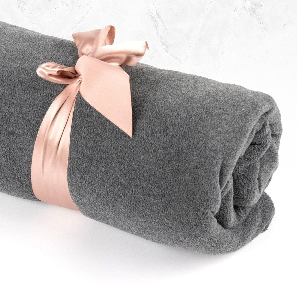 Yogadeken fleece - Myga - grijs