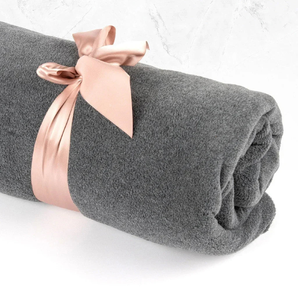 Yogadeken fleece - Myga - grijs