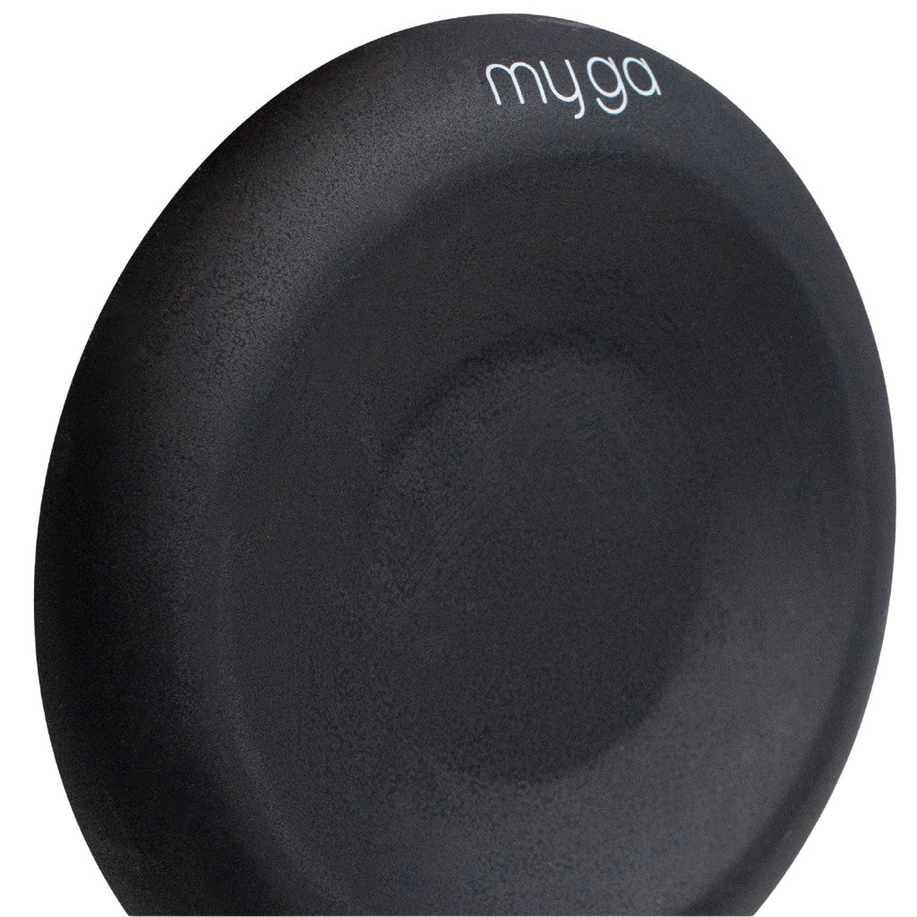 Yoga jelly pad knie, pols en elleboog beschermer - Myga - zwart