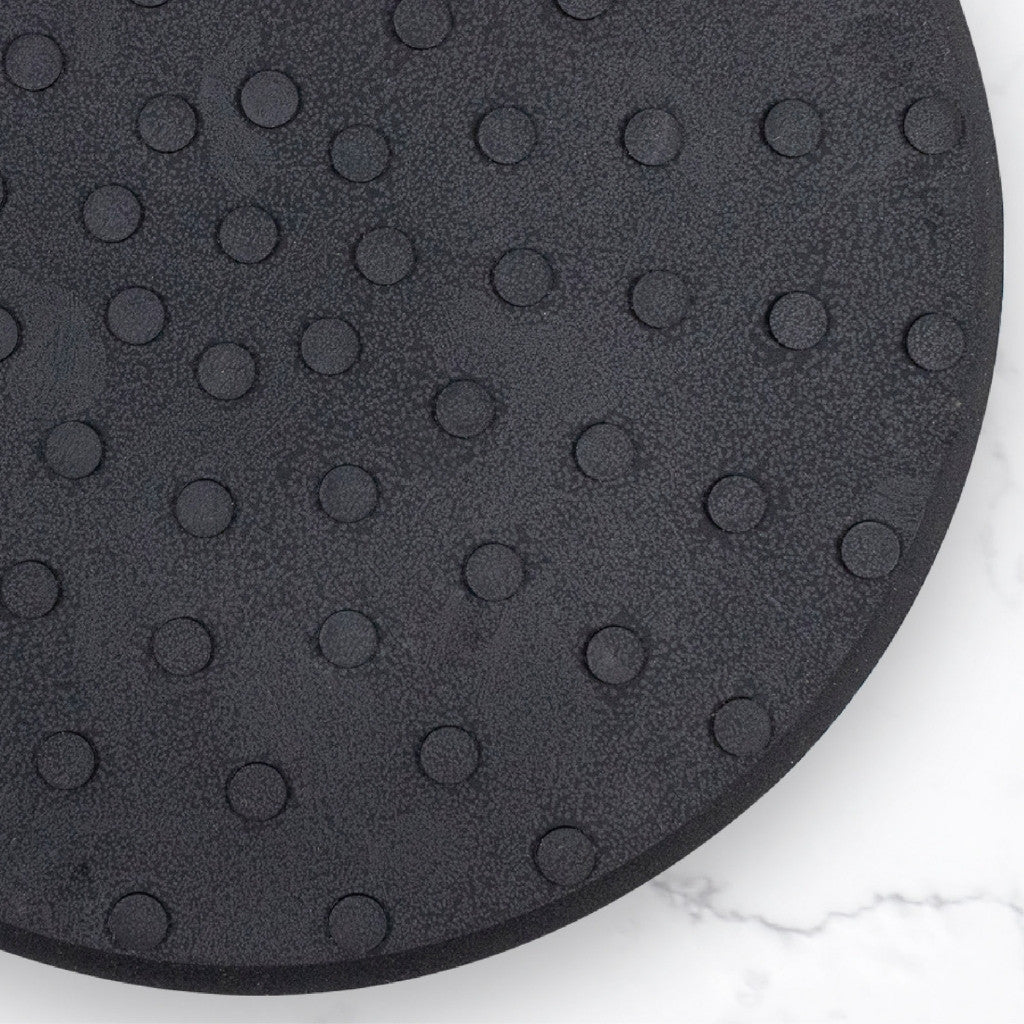 Yoga jelly pad knie, pols en elleboog beschermer - Myga - zwart