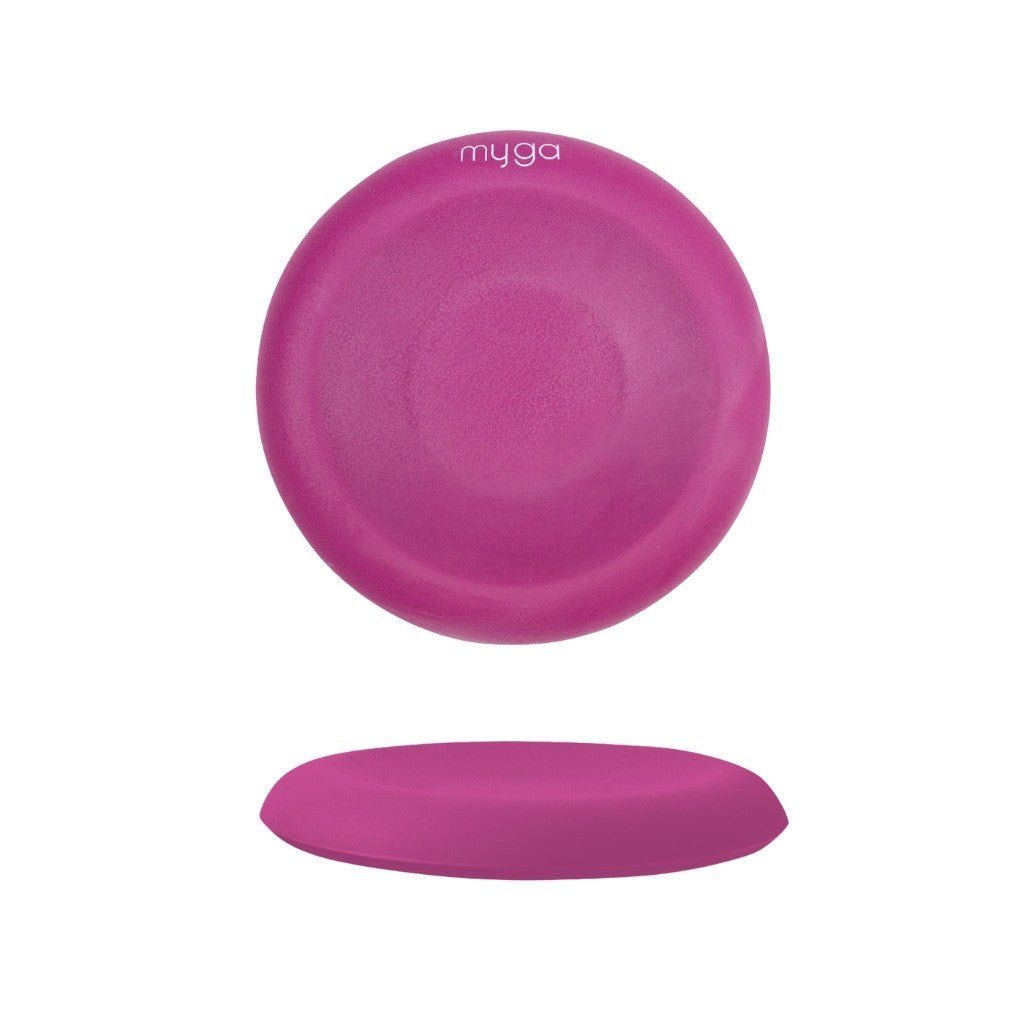 Yoga jelly pad knie, pols en elleboog beschermer - Myga - plum