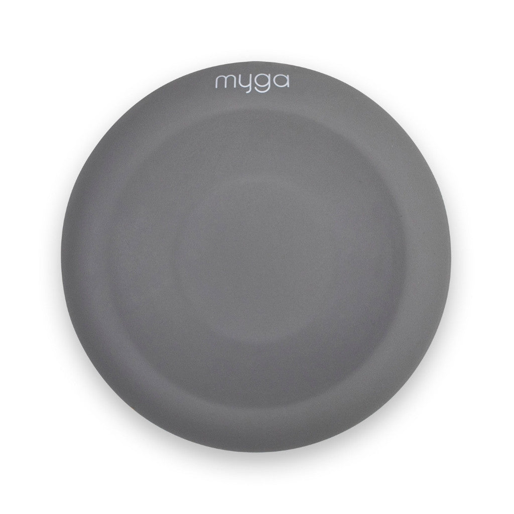 Yoga jelly pad knie, pols en elleboog beschermer - Myga - grijs