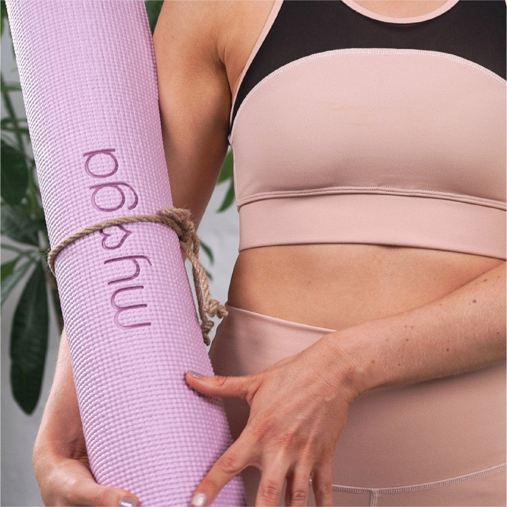 Yogamat basic 4mm - Myga - lila