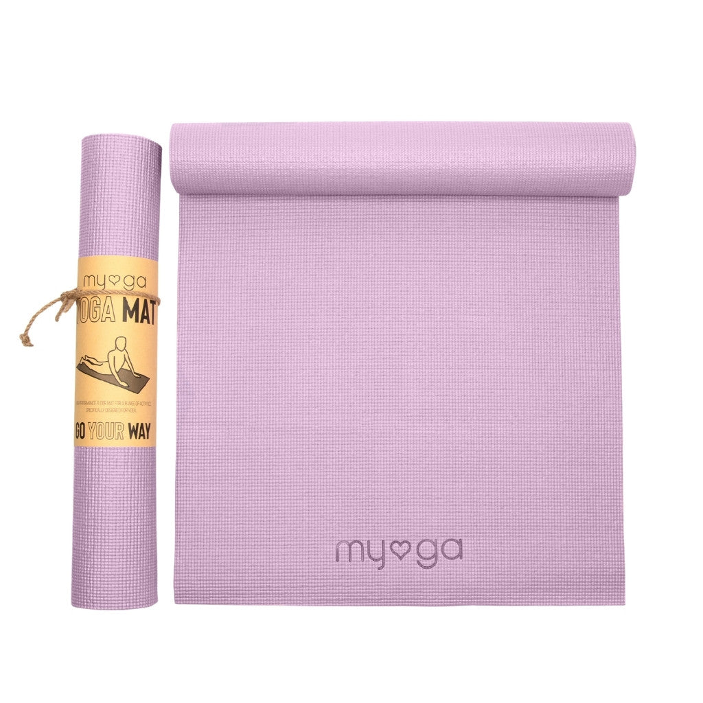 Yogamat basic 4mm - Myga - lila