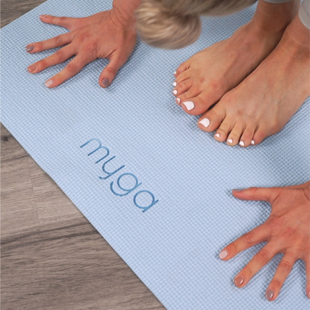 Yogamat basic 4mm - Myga - hemelsblauw