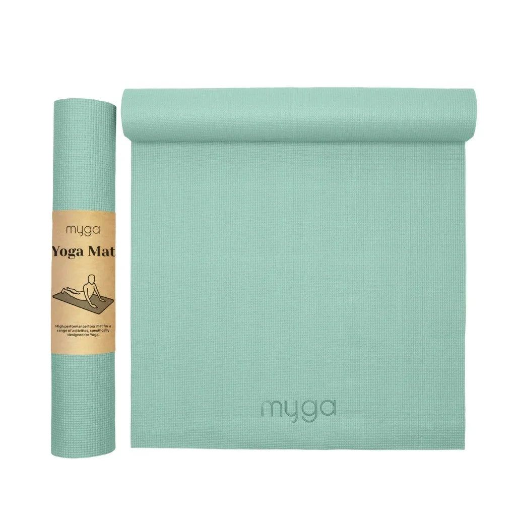 Yogamat basic 4mm - Myga - salie