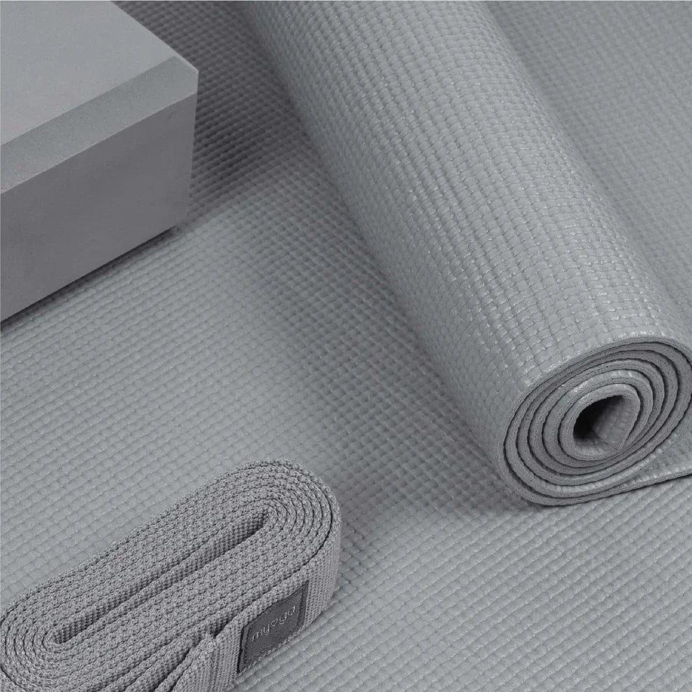 Yoga starterskit - Myga - grijs - The Mindfulshop
