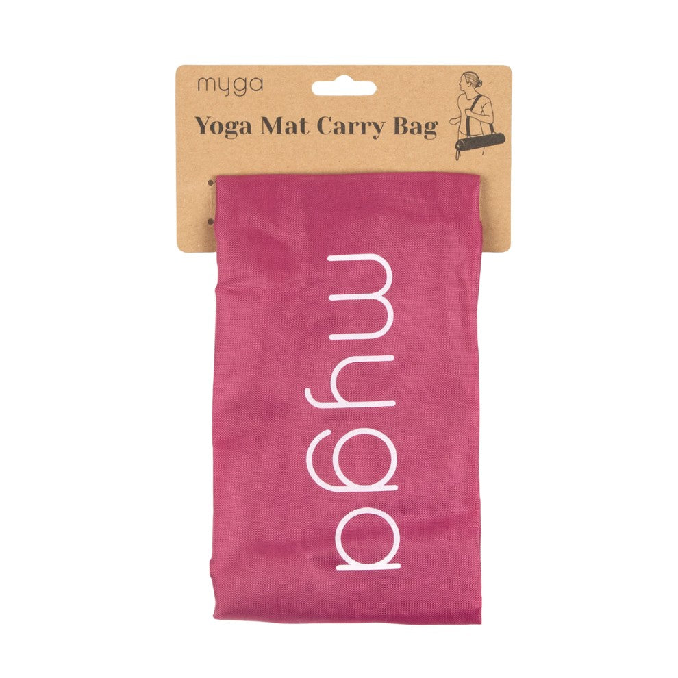 Yogamat tas - Myga - raspberry