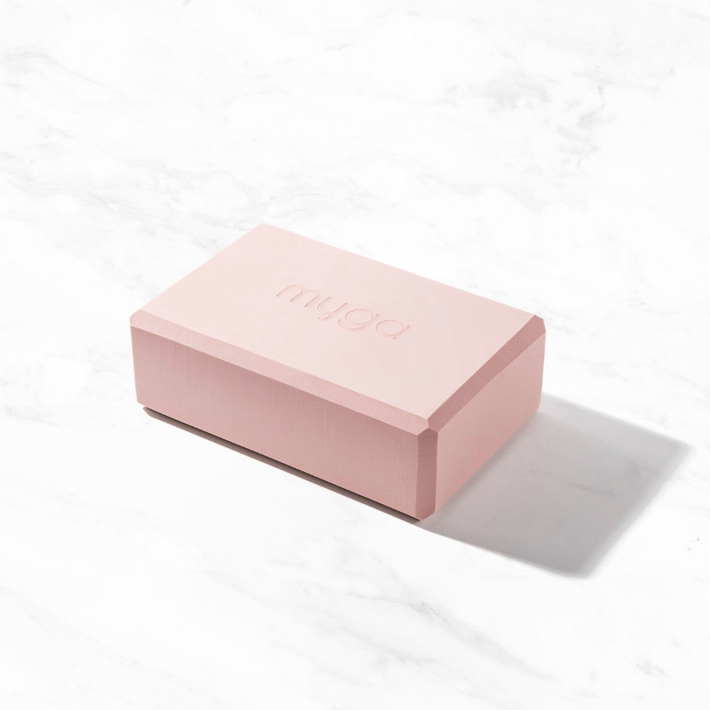 Yoga starterskit terrazzo - Myga - dusty pink