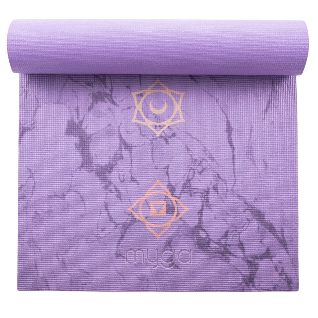 Yoga starterskit chakra - Myga - lila