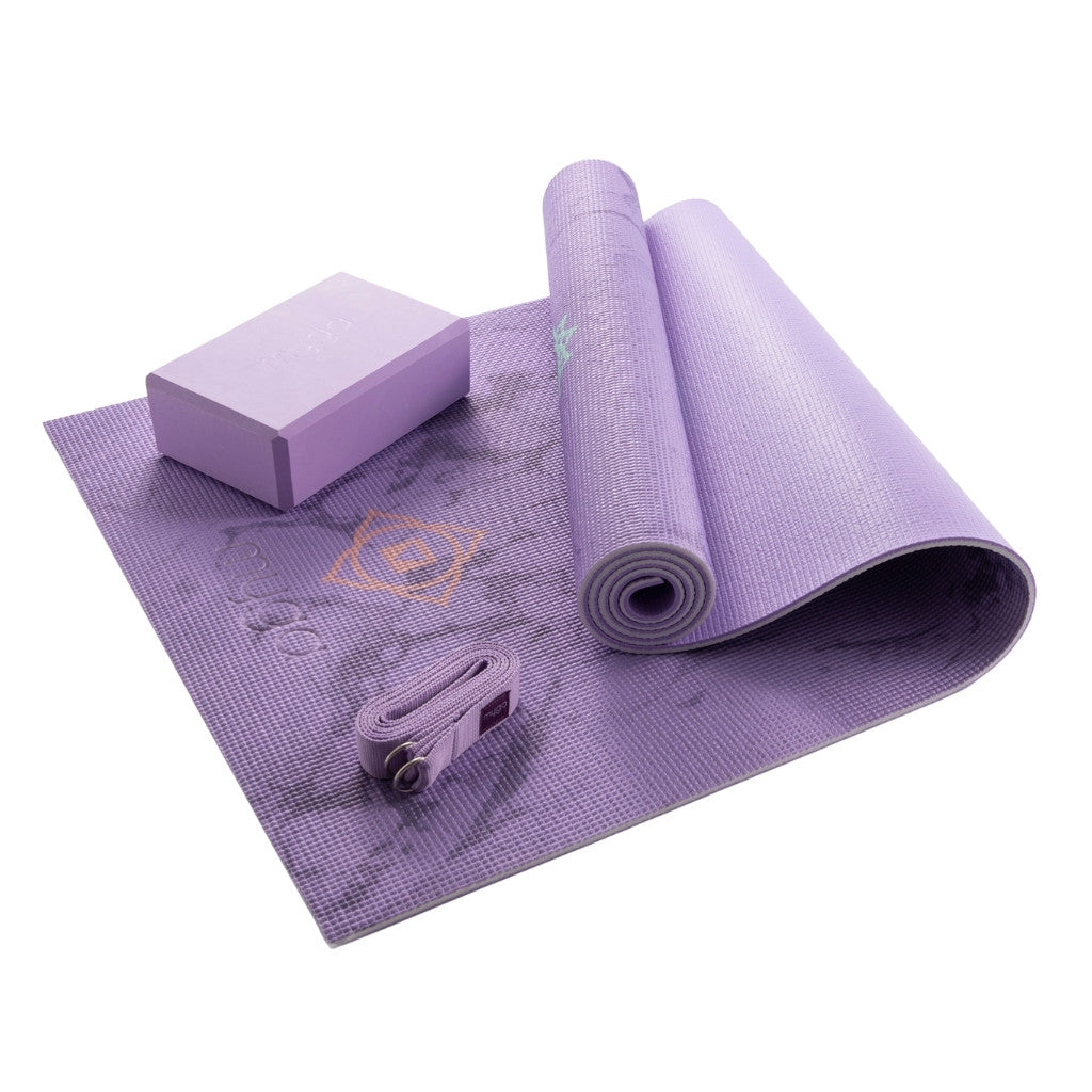 Yoga starterskit chakra - Myga - lila