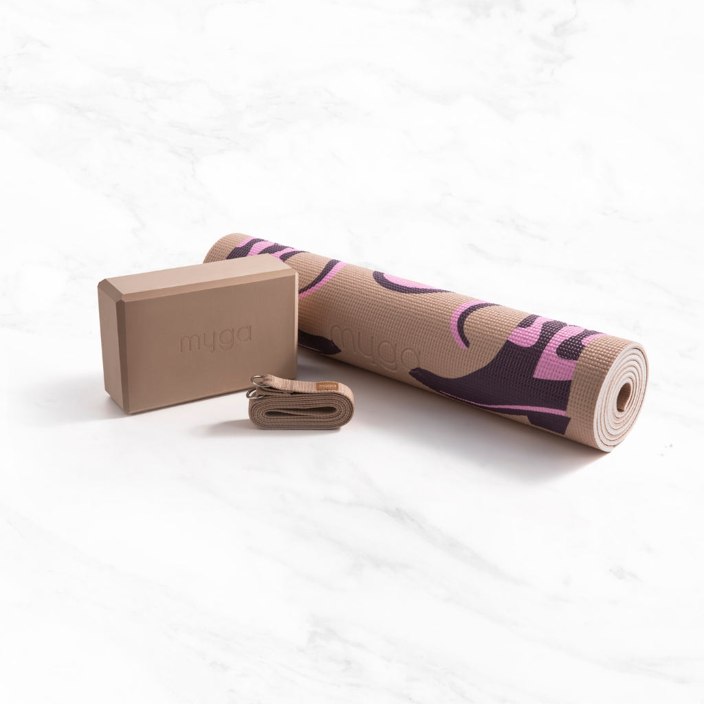 Yoga starterskit cowgirl - Myga - beige