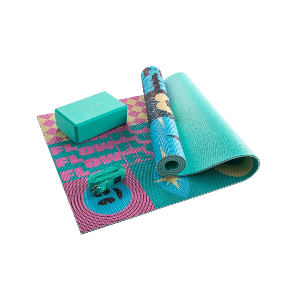 Yoga starterskit spirit - Myga - turquoise