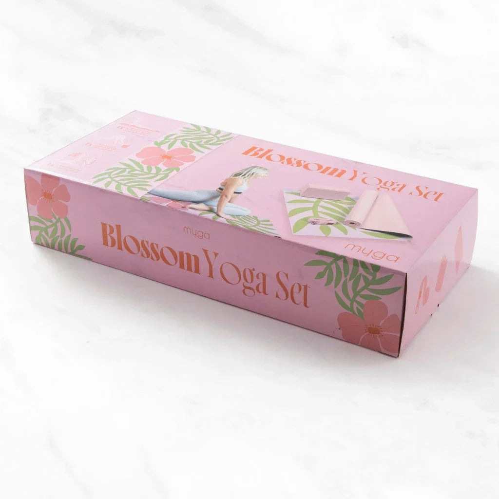Yoga starterskit blossom - Myga - roze