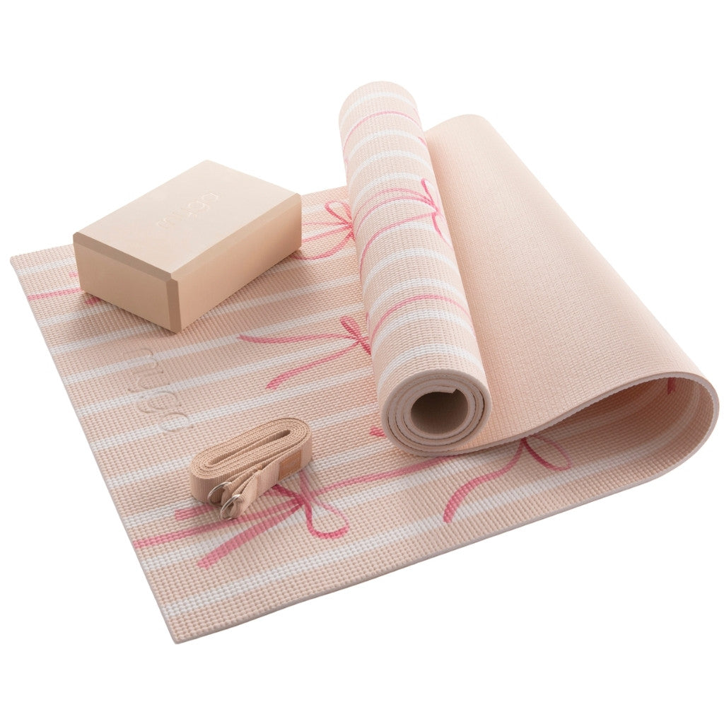 Yoga starterskit bow - Myga - beige