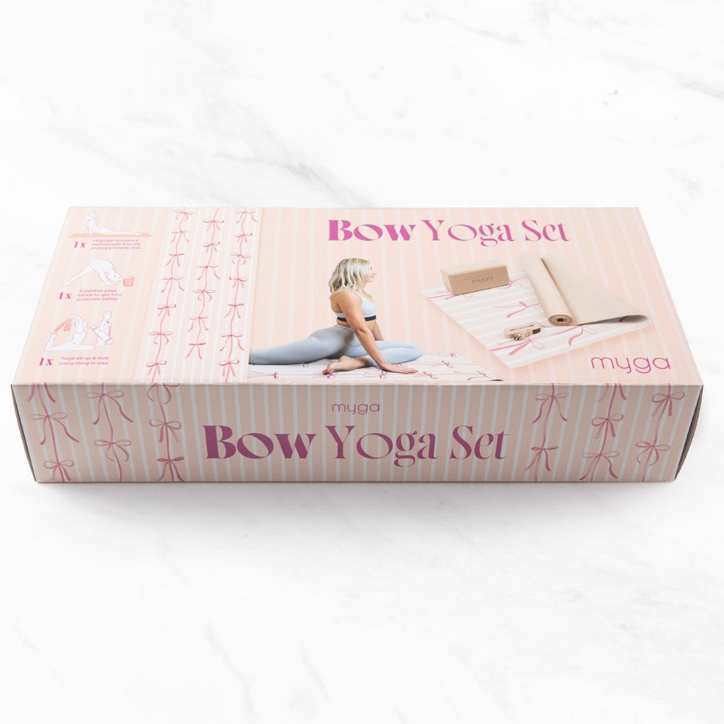 Yoga starterskit bow - Myga - beige