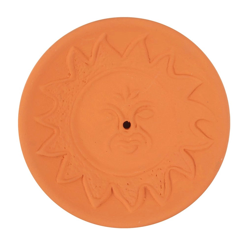 Wierookhouder sun terracotta - oranje
